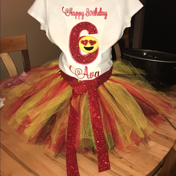 Custom made BIRTHDAY SHIRTS AND TUTUS